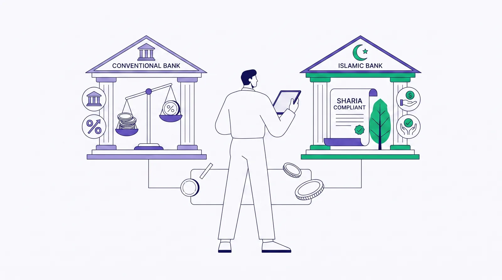 Conventional vs Islamic Banking in the UAE: The Practical Differences