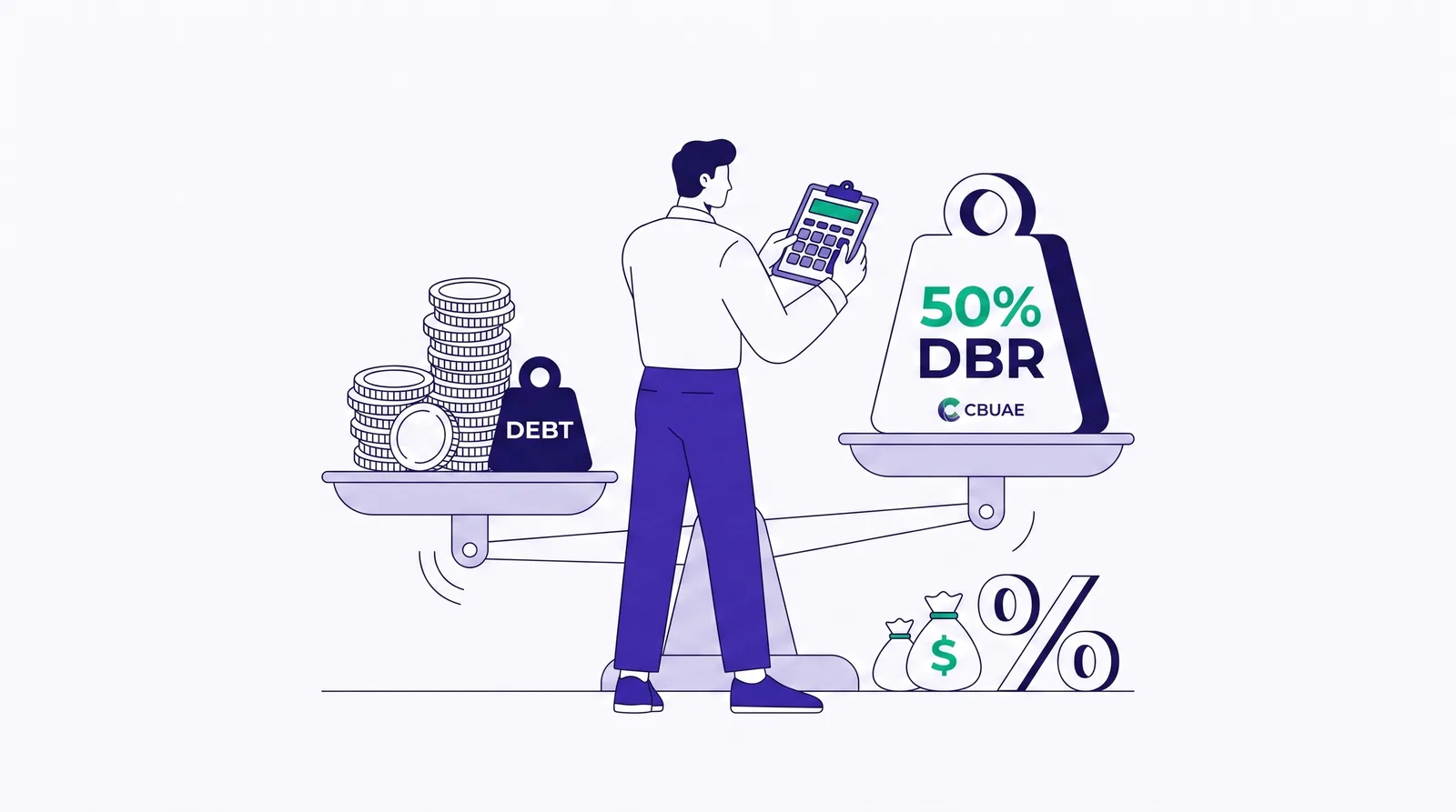 The CBUAE 50% Debt Burden Ratio Cap, Explained