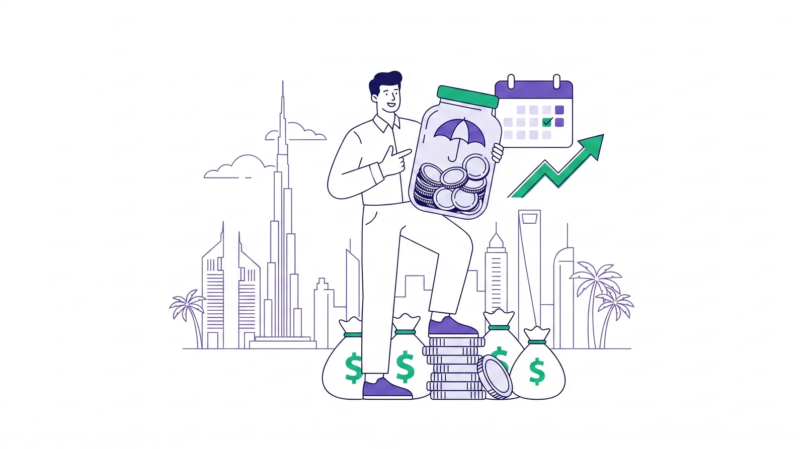 How to Build an Emergency Fund While Living in Dubai