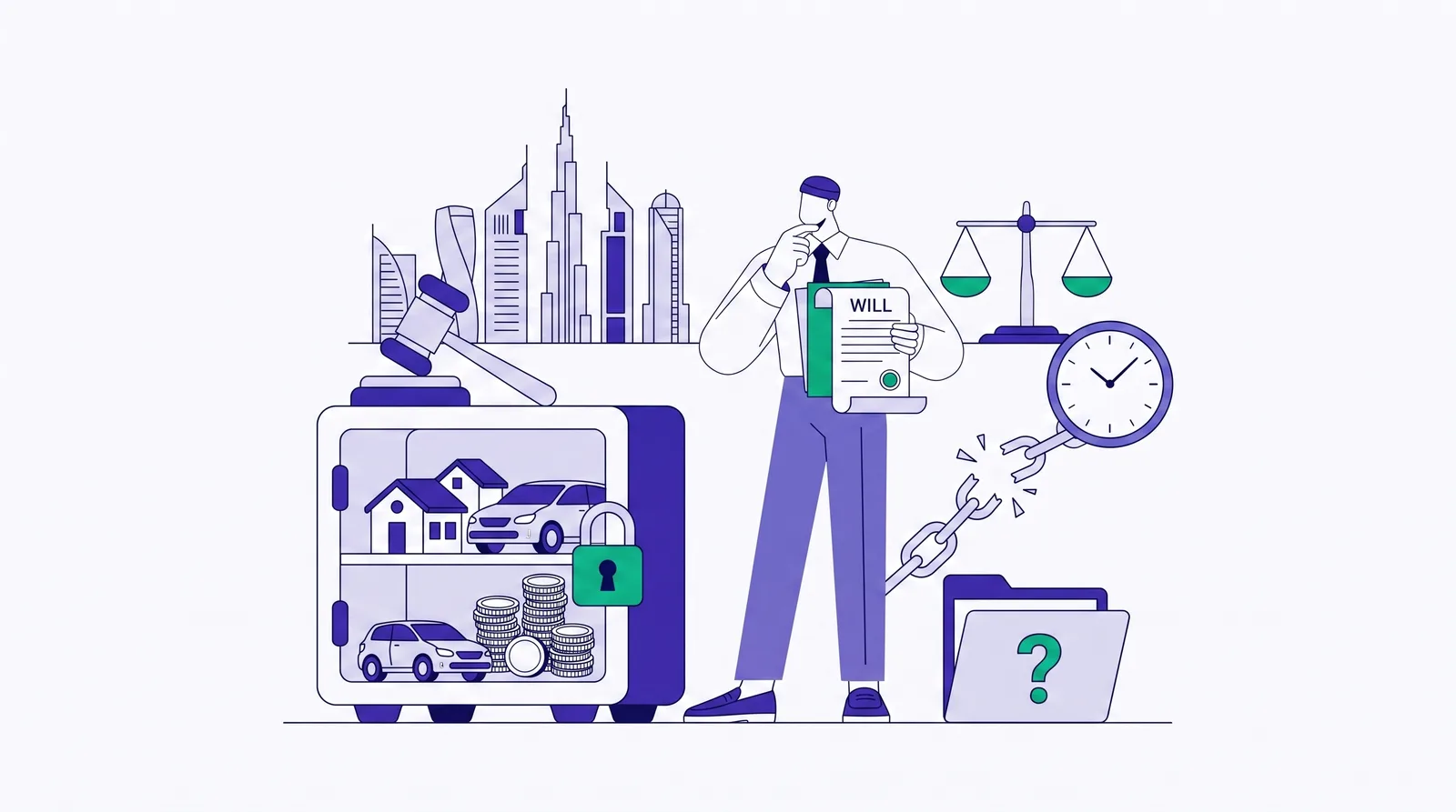 What Happens to Your UAE Assets and Accounts If You Die