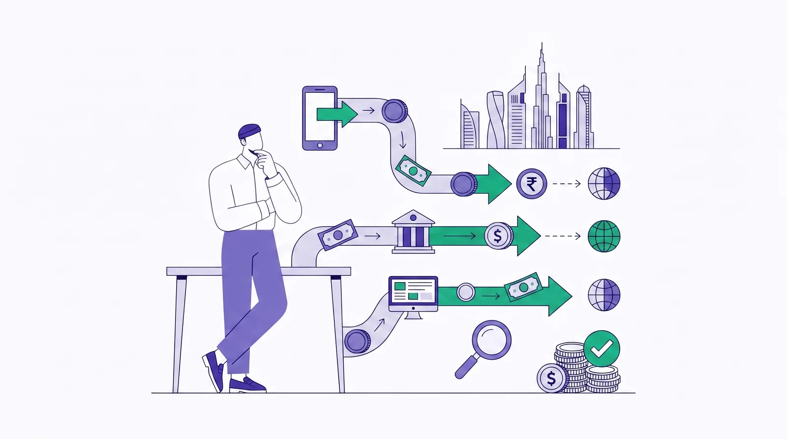 The Cheapest Way to Send Money From the UAE, by Corridor