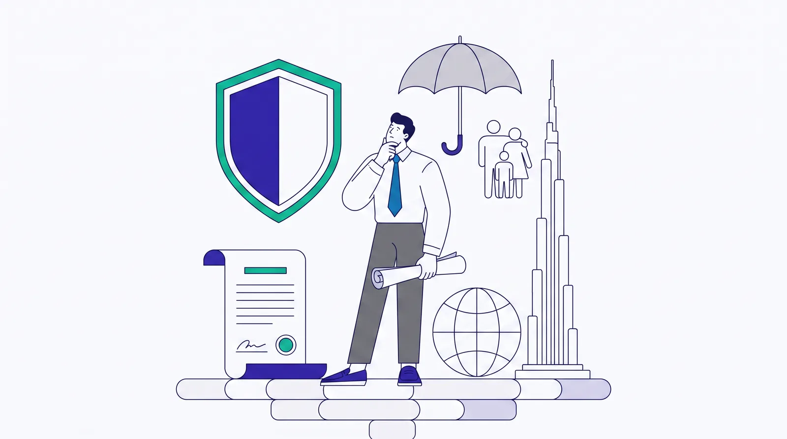 هل يحتاج المقيمون تأميناً على الحياة في الإمارات؟ الإطار الصريح